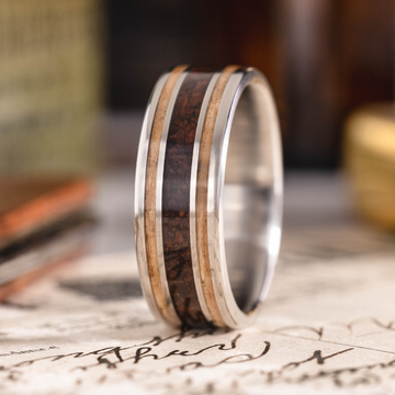 ::Shown in 8mm Wide | Titanium