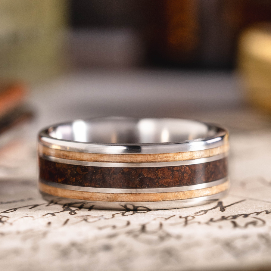 ::Shown in 8mm Wide | Titanium