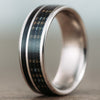 (In-Stock) The Celtic | Titanium Wedding Band (Irish National) - Size 10.25/8mm Wide
