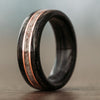 The-Frontiersman-Mens-Whiskey-Barrel-Elk-Antler-Wedding-Band-Dual-Copper-Inlays