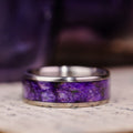 The-Impressionist-Mens-Titanium-Wedding-Band-Sea-Lavender-Wide-Channel-Rustic-And-Main