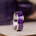 The-Impressionist-Mens-Titanium-Wedding-Band-Sea-Lavender-Wide-Channel-Rustic-And-Main