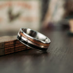 The-Navy-USS-NC-teak-rose-gold-inlay-navy-blue-uniform-titanium-mens-wedding-band_