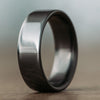 The-Olympian-Noir-Black-Titanium-Mens-Wedding-Band-Polished