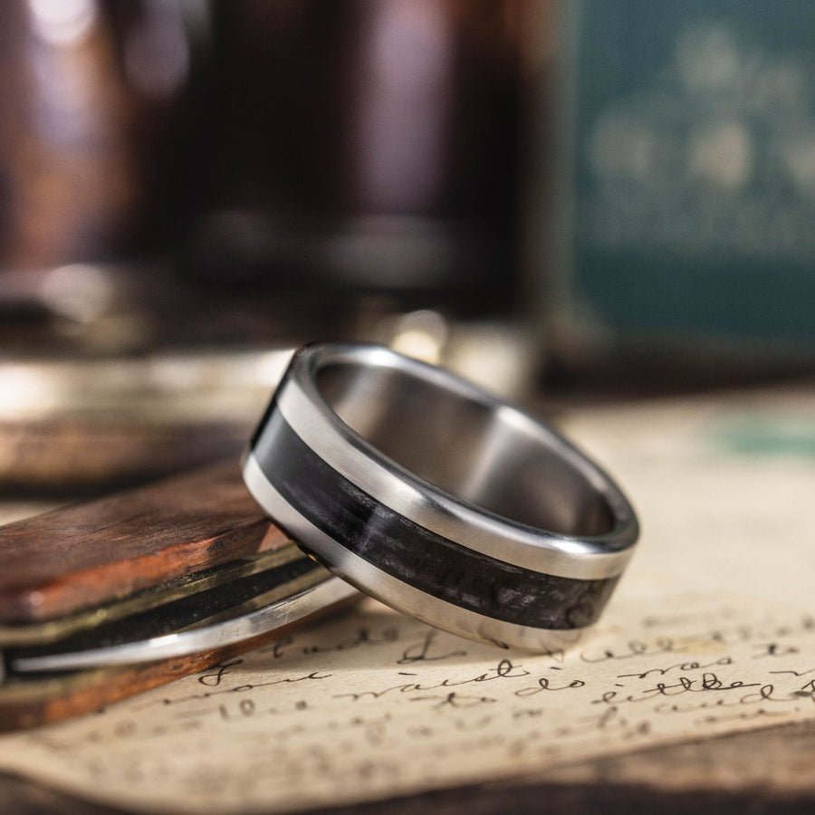 in-stock-the-speakeasy-mens-black-whiskey-barrel-wood-titanium-wedding-band-size-10-75-8mm-wide