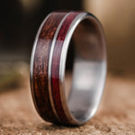 The-Valor-Mens-Titanium-Wedding-Band-M1-Garand-Purpleheart-Wood