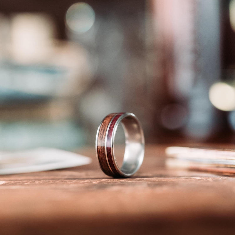 The-Valor-Mens-Titanium-Wedding-Band-M1-Garand-Purpleheart-Wood