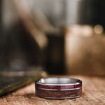 The-Valor-Mens-Titanium-Wedding-Band-M1-Garand-Purpleheart-Wood