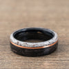 The-Whiskey-Canyon-Mens-Whiskey-Barrel-and-Elk-Antler-Wedding-Band-Offset-Copper-Inlay