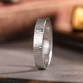 :: Shown in 4mm Wide | Silver
