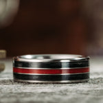 The-thin-red-line-titanium-weathered-whiskey-barrel-rustic-and-main