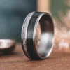 The Gent's Weekend | Men's Elk Antler, Whiskey Barrel & Titanium Wedding Band