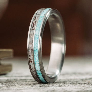 ::Shown in 4mm Wide | Titanium