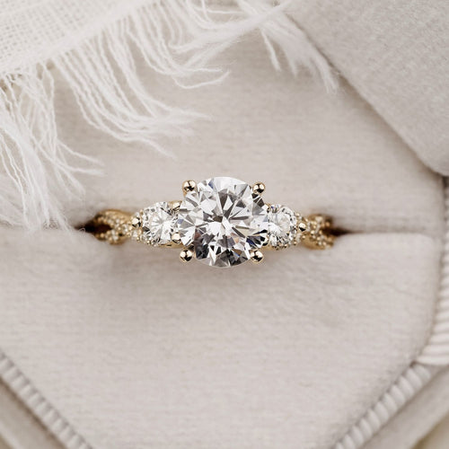 Three-Stone-Lab-Diamond-Engagement-Ring-Double-Twisted-Band-Accents-The-Elodie-Rustic-And-Main