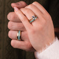 :: Shown in 8mm Wide | Yellow Gold