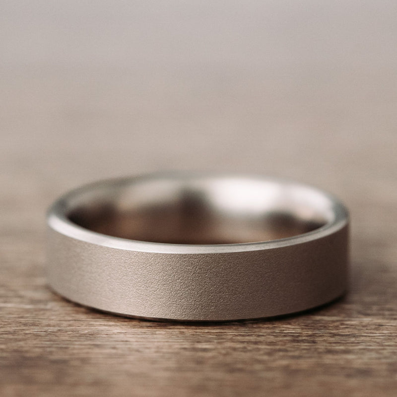 aerodyne-mens-brushed-titanium-wedding-band-rustic-and-main