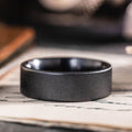 :: Shown in 8mm Wide | Black Titanium