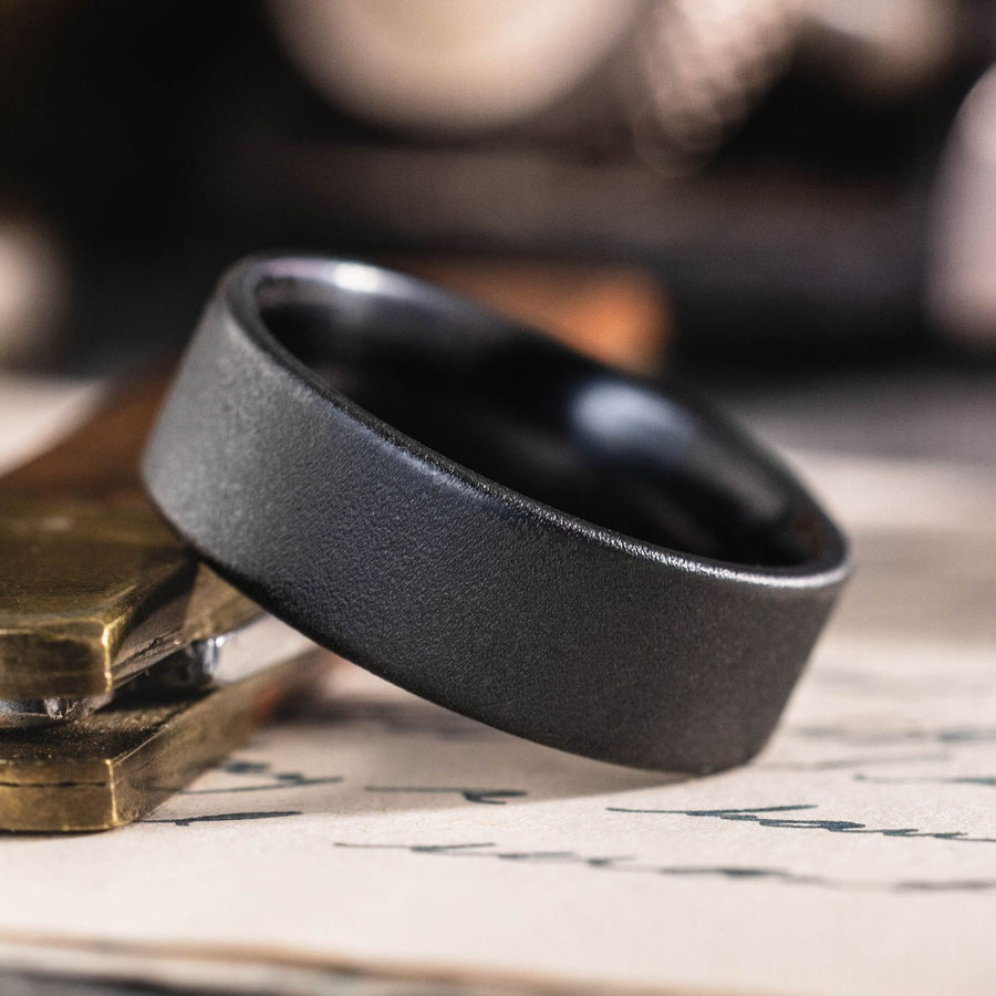:: Shown in 8mm Wide | Black Titanium