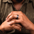 :: Shown in 8mm Wide | Black Titanium