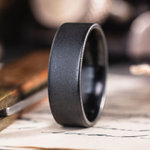 :: Shown in 8mm Wide | Black Titanium