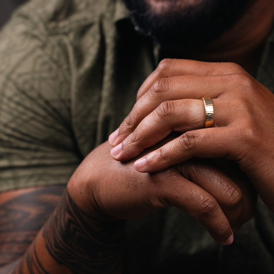:: Shown in 6mm Wide | Yellow Gold 
