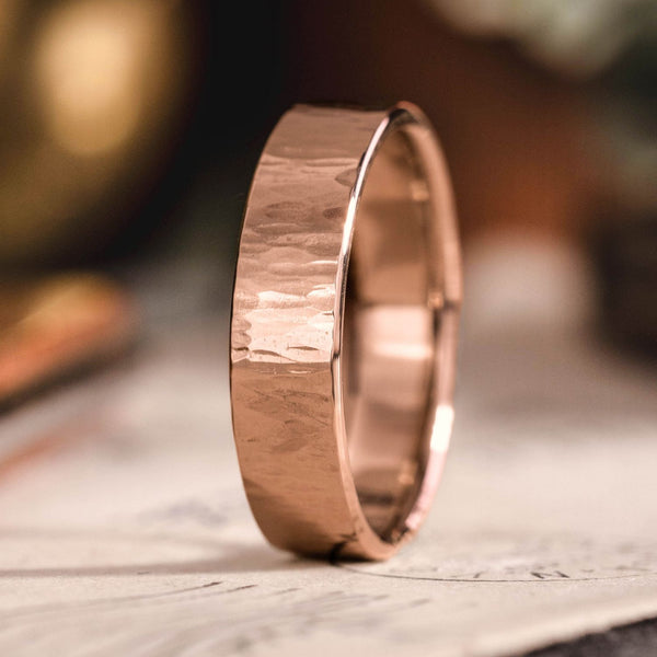 :: Shown in 6mm Wide | Rose Gold 
