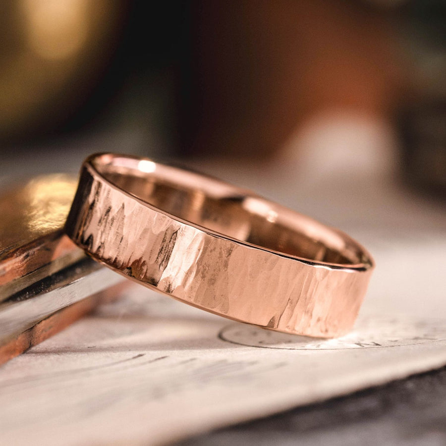 :: Shown in 6mm Wide | Rose Gold 