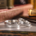 :: Shown in Men’s 8mm & Women’s 4mm Wide | Silver