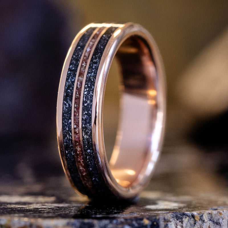 alvarez-mens-gold-wedding-band-dinosaur-bone-meteorite-rustic-and-main