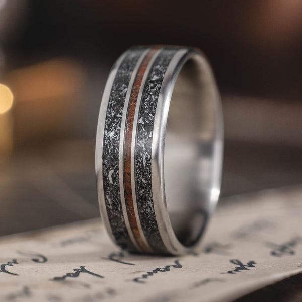 :: Shown in 8mm Wide | Titanium 