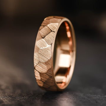 :: Shown in 6mm Wide | Rose Gold 