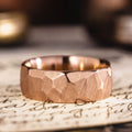 :: Shown in 8mm Wide | Rose Gold 