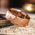 :: Shown in 8mm Wide | Rose Gold 