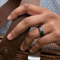 :: Shown in 8mm Wide | Black Titanium