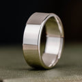 :: Shown in 8mm Wide | White Gold 