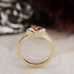art-deco-princess-cut-padparadscha-pink-orange-sapphire-diamond-orientation-bezel-set-geometric-diamond-accent-the-eileen-rustic-and-main