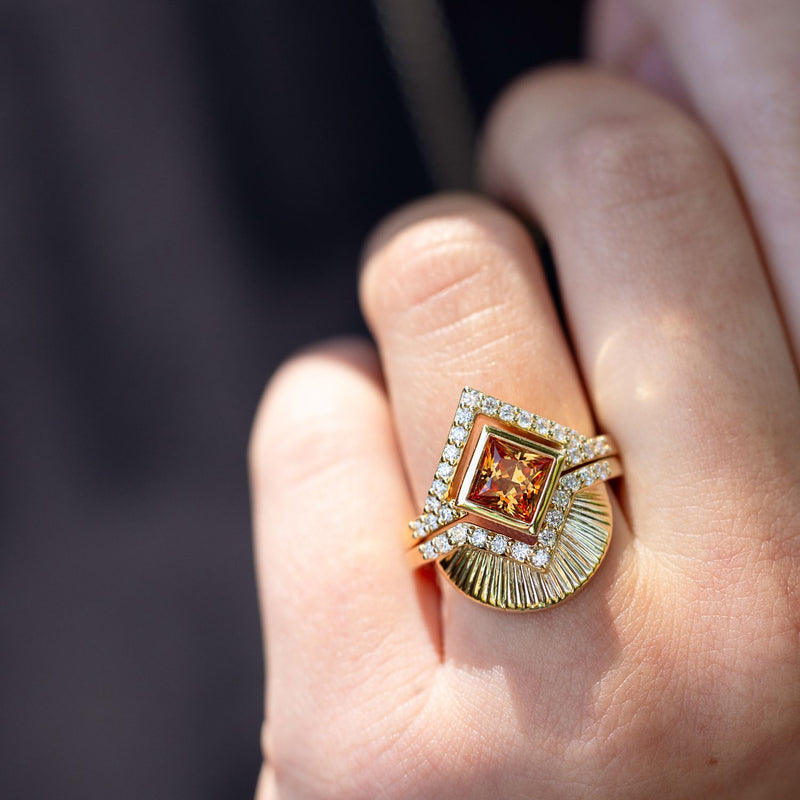 art-deco-princess-cut-padparadscha-pink-orange-sapphire-diamond-orientation-bezel-set-geometric-diamond-accent-the-eileen-rustic-and-main