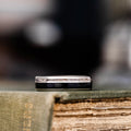 The Audrey | Women's Whiskey Barrel & Antler Silver Ring