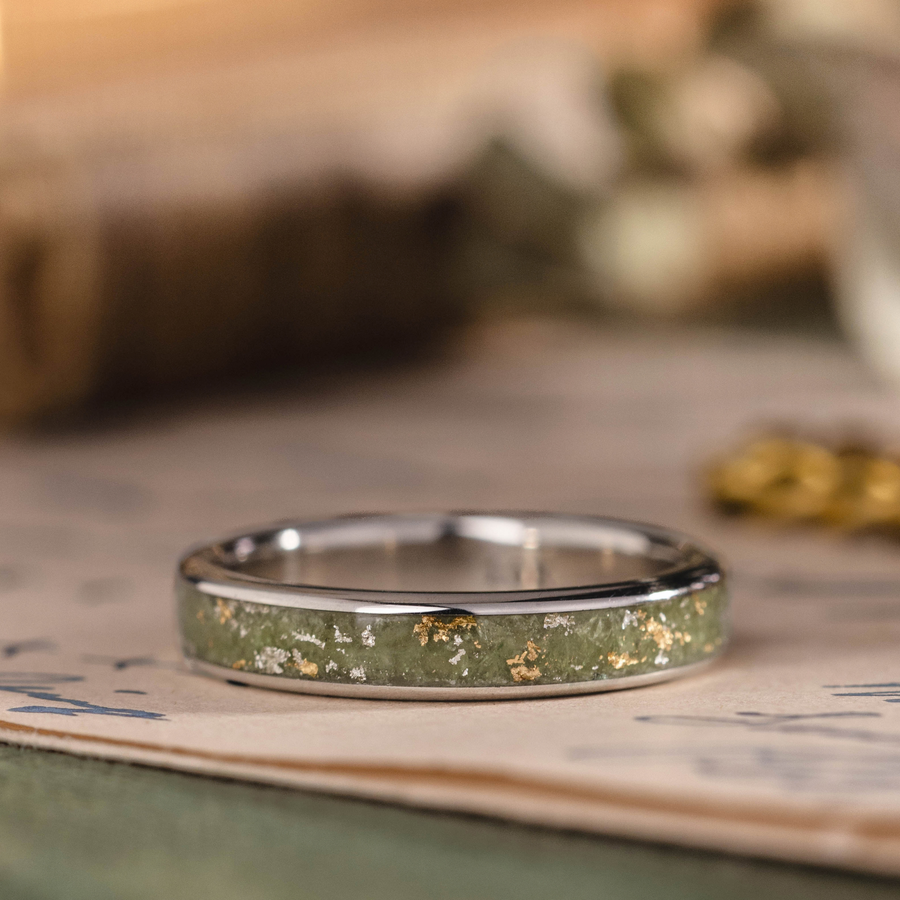 :: Shown in 4mm Wide | White Gold