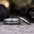 celestial-black-silver-wedding-ring-set-dark-star-obsidian-rustic-and-main