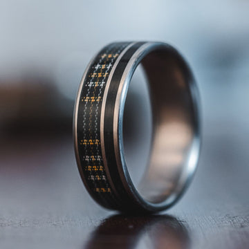 :: Shown in 8mm Wide| Titanium