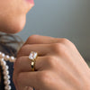 chunky-east-west-emerald-cut-diamond-engagement-ring-thick-gold-band-the-mina-rustic-and-main