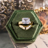 chunky-east-west-emerald-cut-diamond-engagement-ring-thick-gold-band-the-mina-rustic-and-main