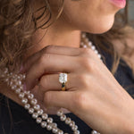 chunky-east-west-emerald-cut-diamond-engagement-ring-thick-gold-band-the-mina-rustic-and-main