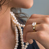chunky-east-west-emerald-cut-diamond-engagement-ring-thick-gold-band-the-mina-rustic-and-main