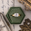 chunky-east-west-emerald-cut-diamond-engagement-ring-thick-gold-band-the-mina-rustic-and-main