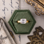 chunky-east-west-emerald-cut-diamond-engagement-ring-thick-gold-band-the-mina-rustic-and-main