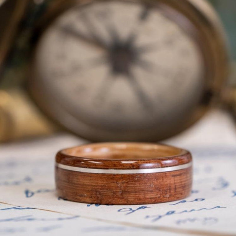 copy-of-in-stock-iroko-teak-w-natural-whiskey-barrel-liner-offset-sterling-silver-size-9-5-8mm-wide_1