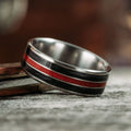 copy-of-the-thin-red-line-mens-titanium-wedding-band-with-whiskey-barrel-red-line
