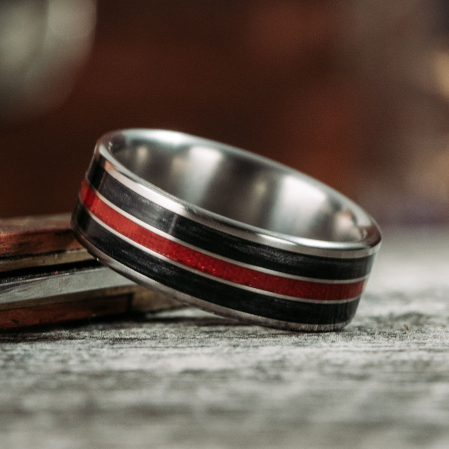 copy-of-the-thin-red-line-mens-titanium-wedding-band-with-whiskey-barrel-red-line